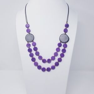 Handmade tagua set necklace and earrings